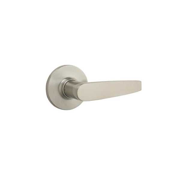 Safelock UL Winston Lever Round Rose Passage Lock with RCAL Latch and RCS Strike Satin Nickel Finish SL1002WI-15 - main